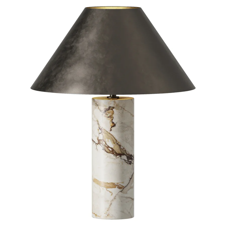 FareDecor Cline Marble Bronze Lamp Image 1