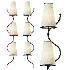 Jean Royere Ondulation Wall Lights - Thumbnail 1