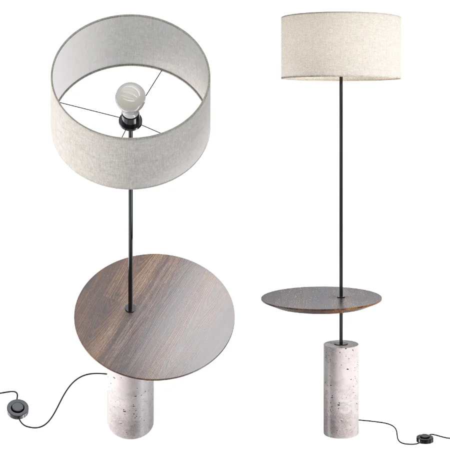 Giro Minimalist Floor Lamp Image 3