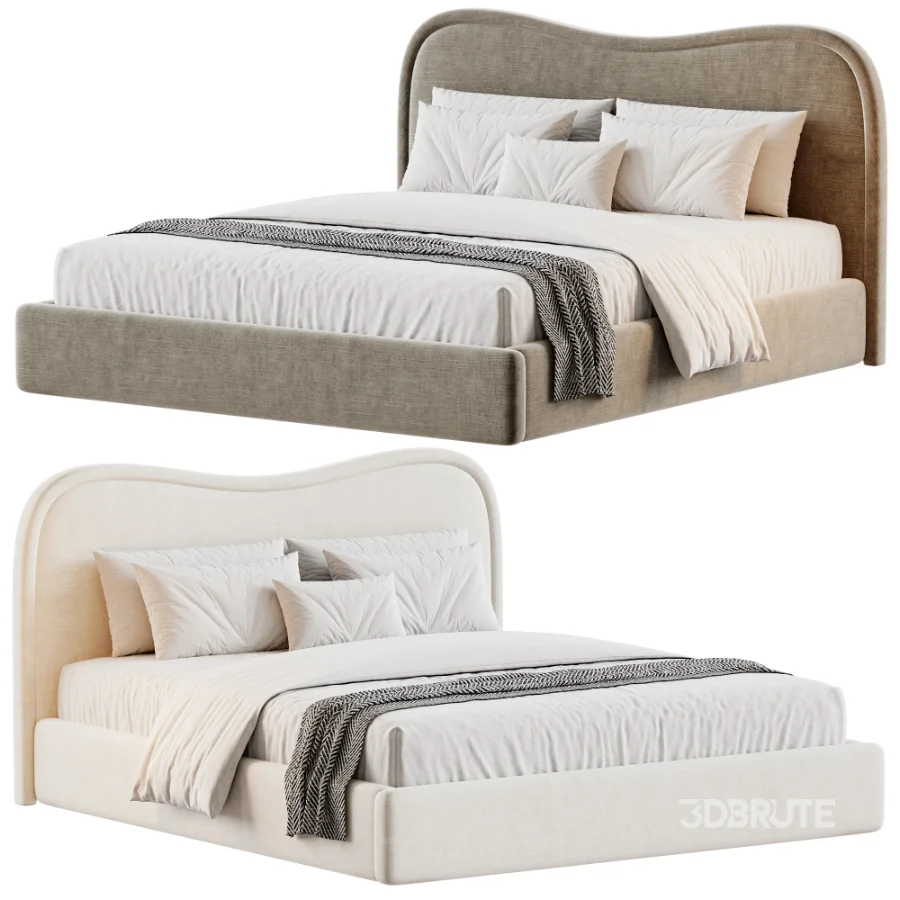 Lioren Upholstered Bed Image 1