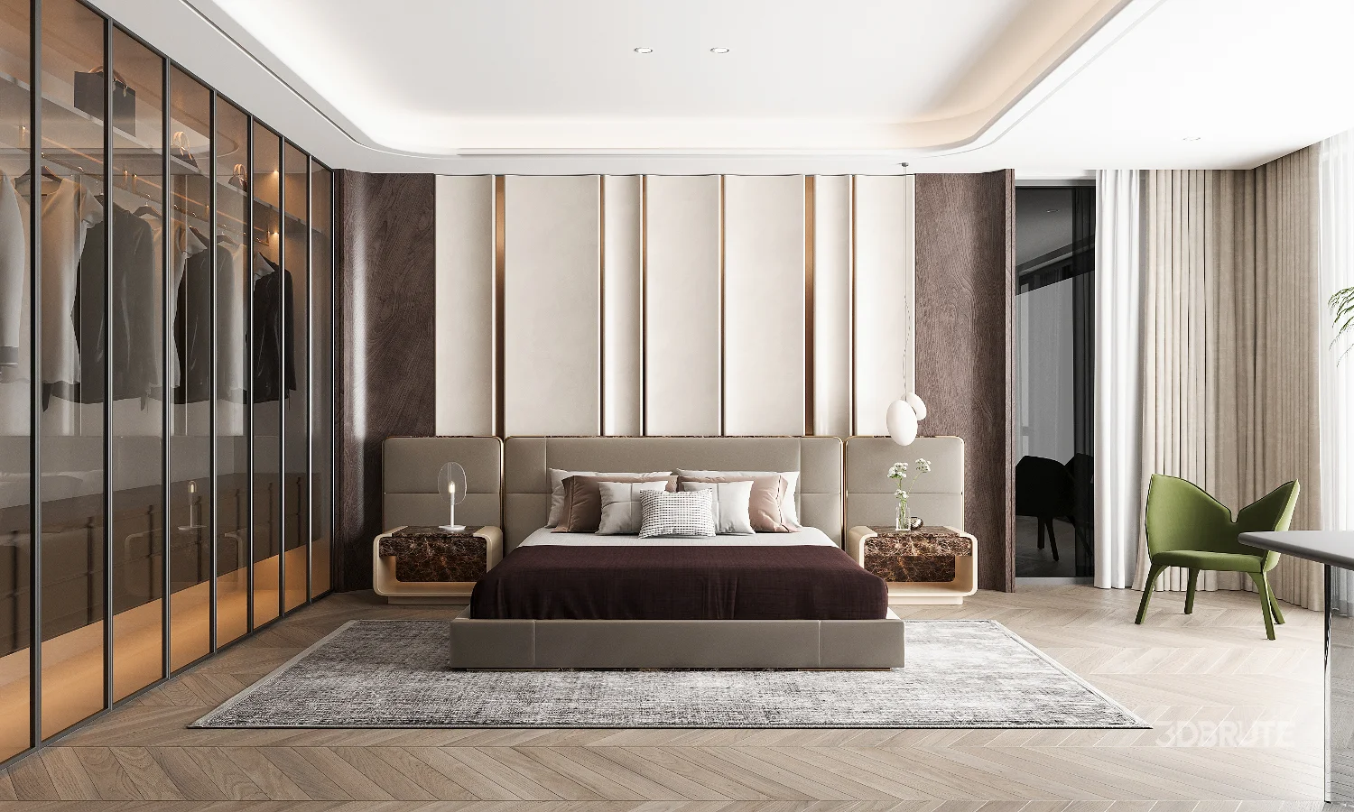 modern bedroom Image 1