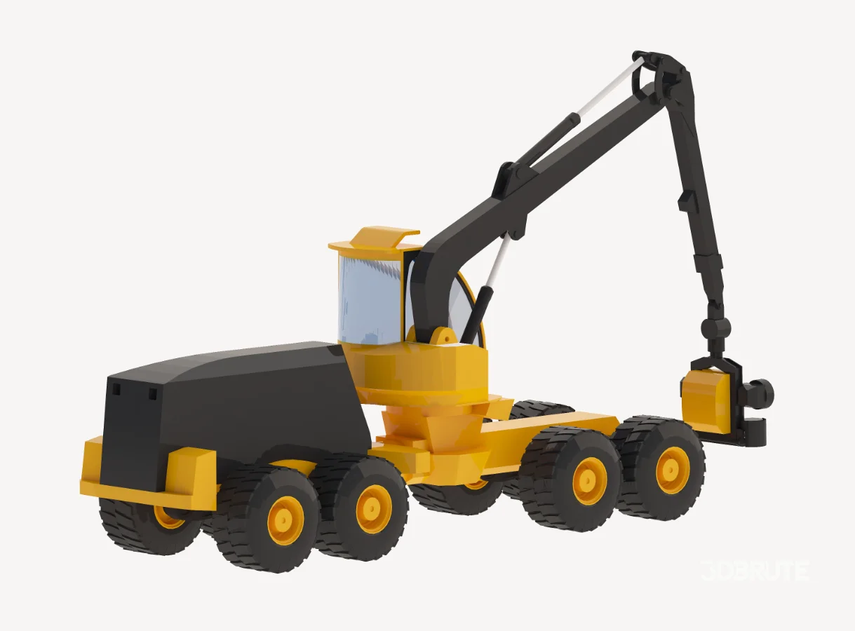 Harvester Forestry 1165 Simplified Image 2