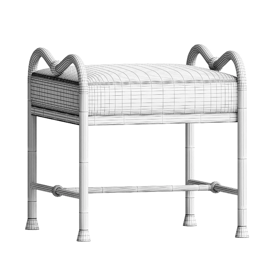 Leona Accent Stool Fourhands Image 1