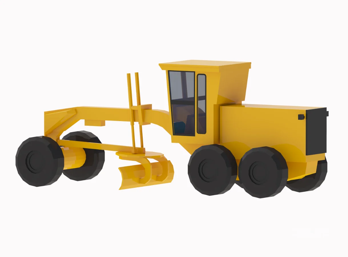 Grader Construction 240K Simplified Image 3