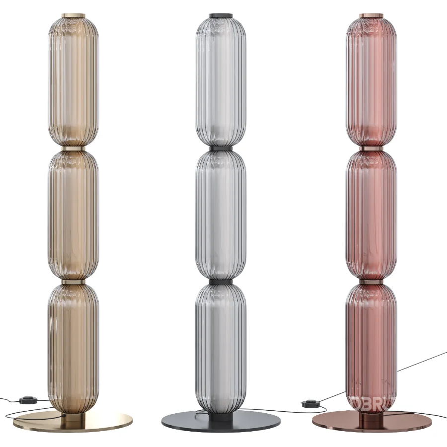 Elma Floor Lamp Gold Aromas del Campo Image 3