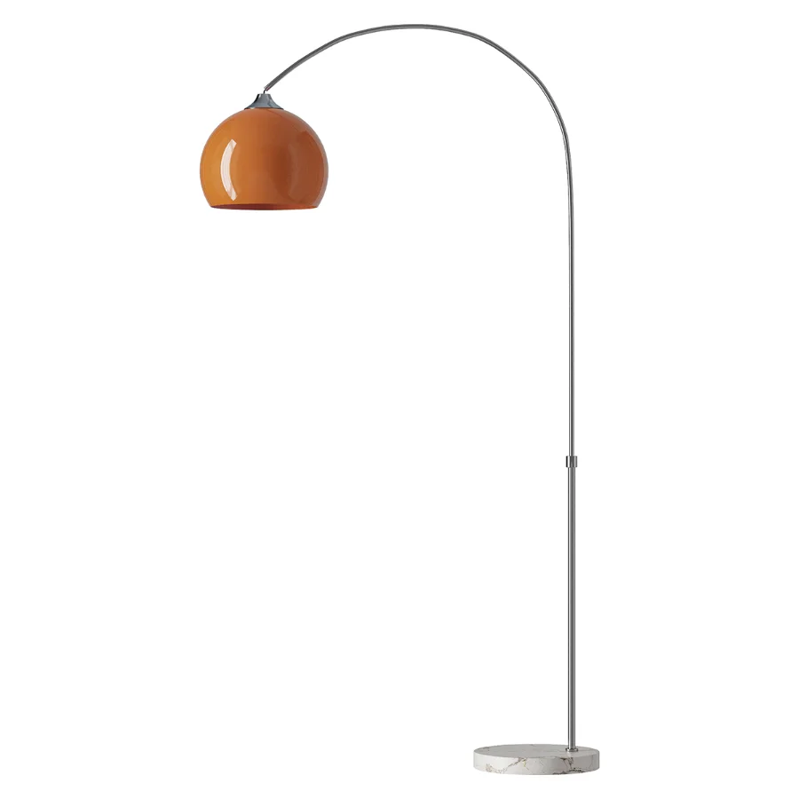 Nine Lighting Arch Marble Floor Lamp Image 3