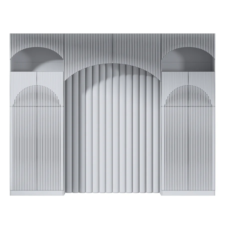 Clothes rack in a modern bedroom Image 5