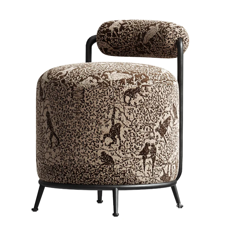 Gwendolyn Accent Stool Amber Lewis Four Hands Image 4