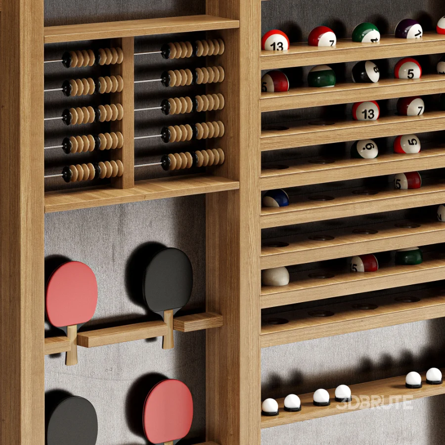 Grand Combination Wall Rack Image 5