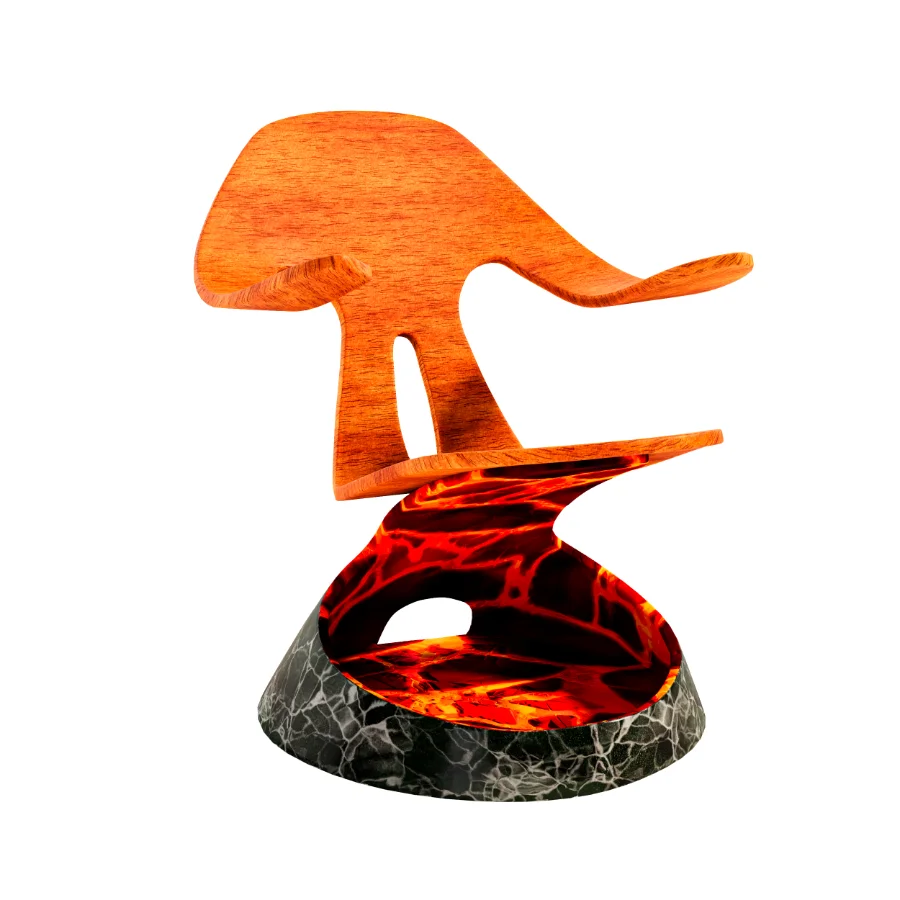 woodern stool Image 1