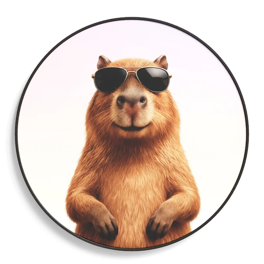 Wall Painting cool Capybara Image 3
