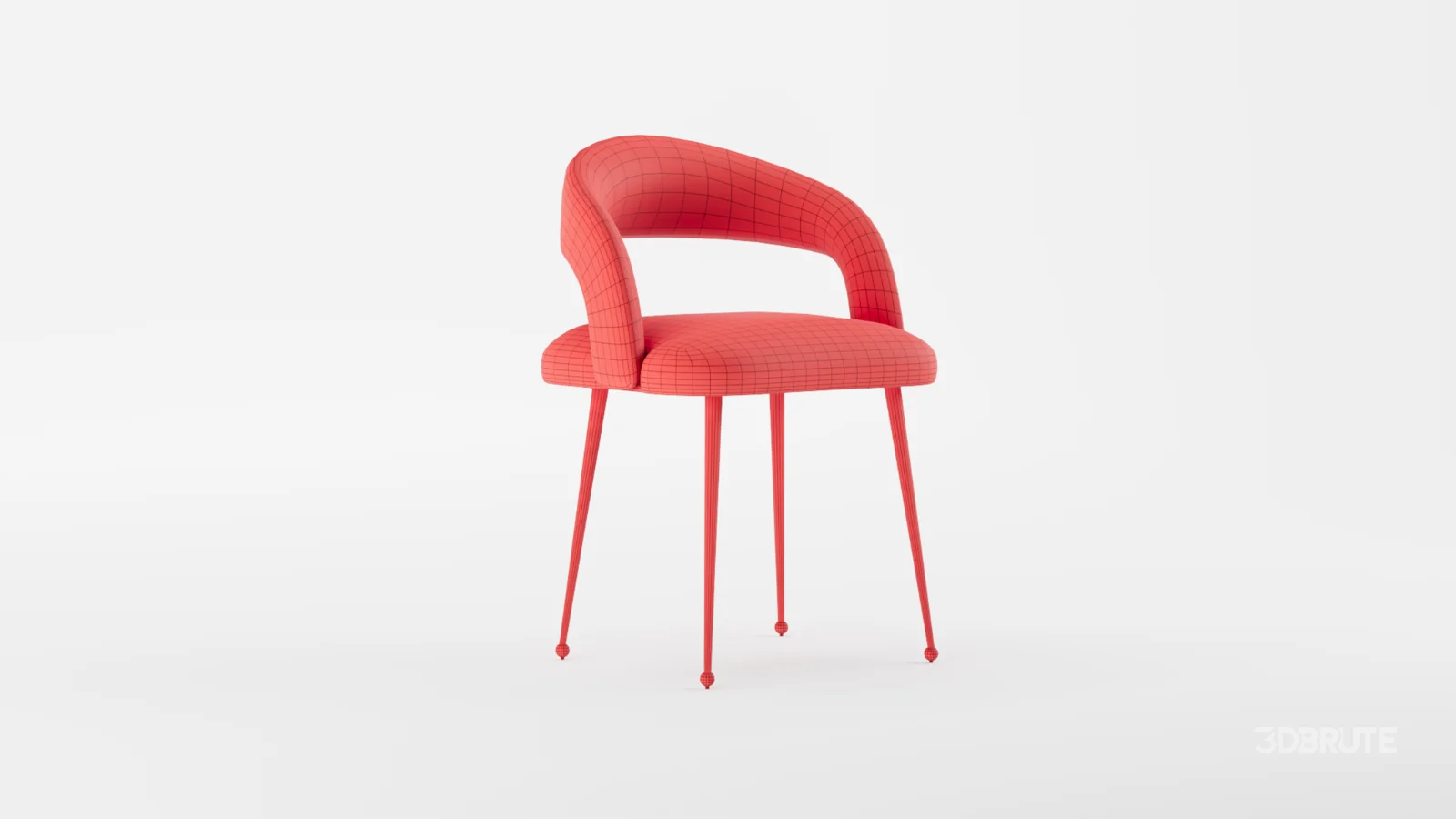Rocco Velvet Dining Chair Image 8