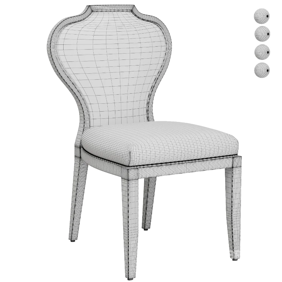 Joanna Armless Dining Chair Image 7