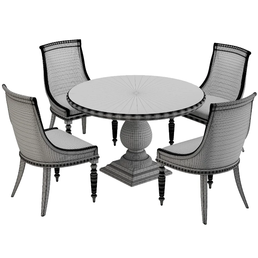 Dinning chair and table368 Image 5