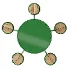 Vestre BUZZ picnic table - Thumbnail 9