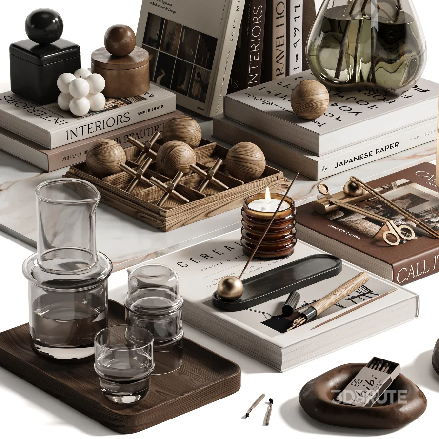 Tabletop Vintage Decor Set29 Image 3