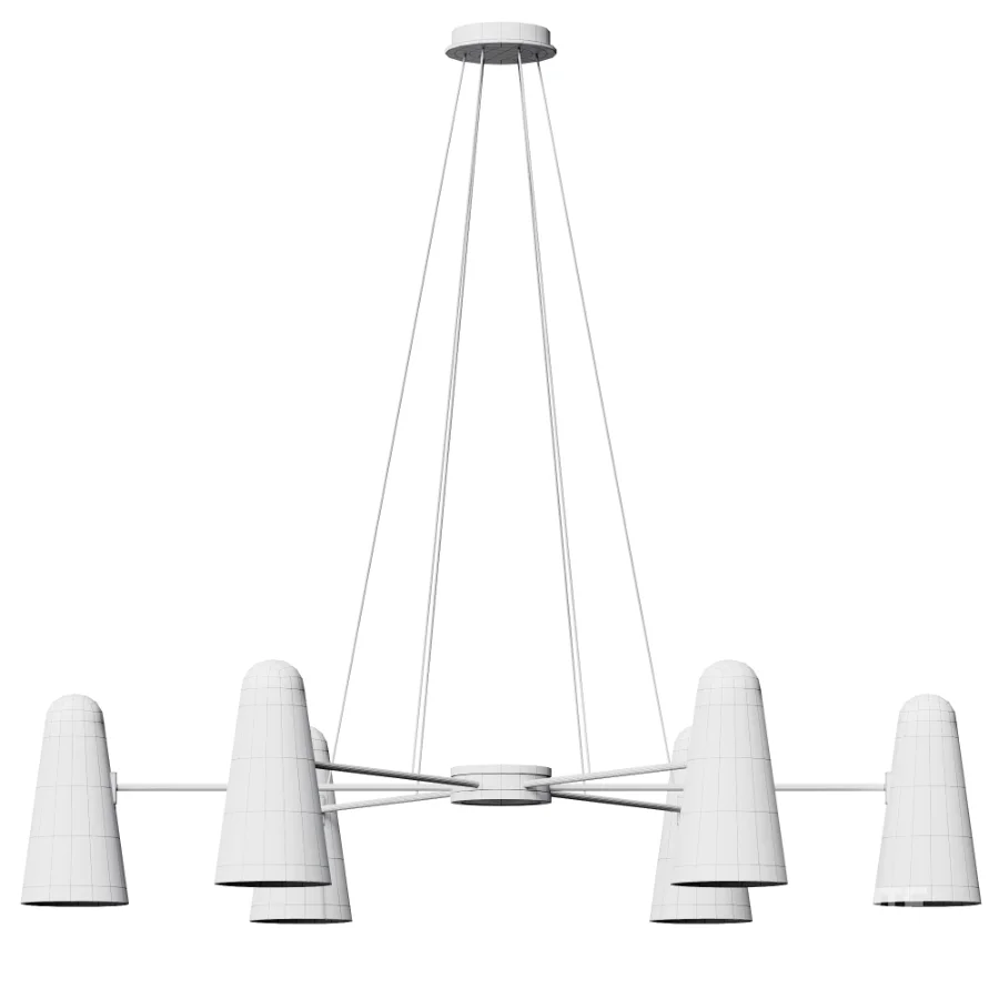 Bianco Chandelier 6 Lights Image 3