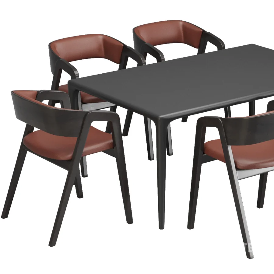 Dinning chair and table347 Image 3