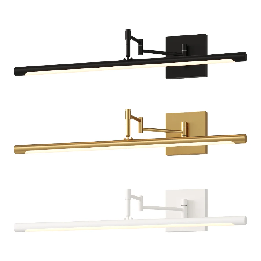 Modern Vanity Lighting Fixture Stretchable LED Wall Sconce Image 5