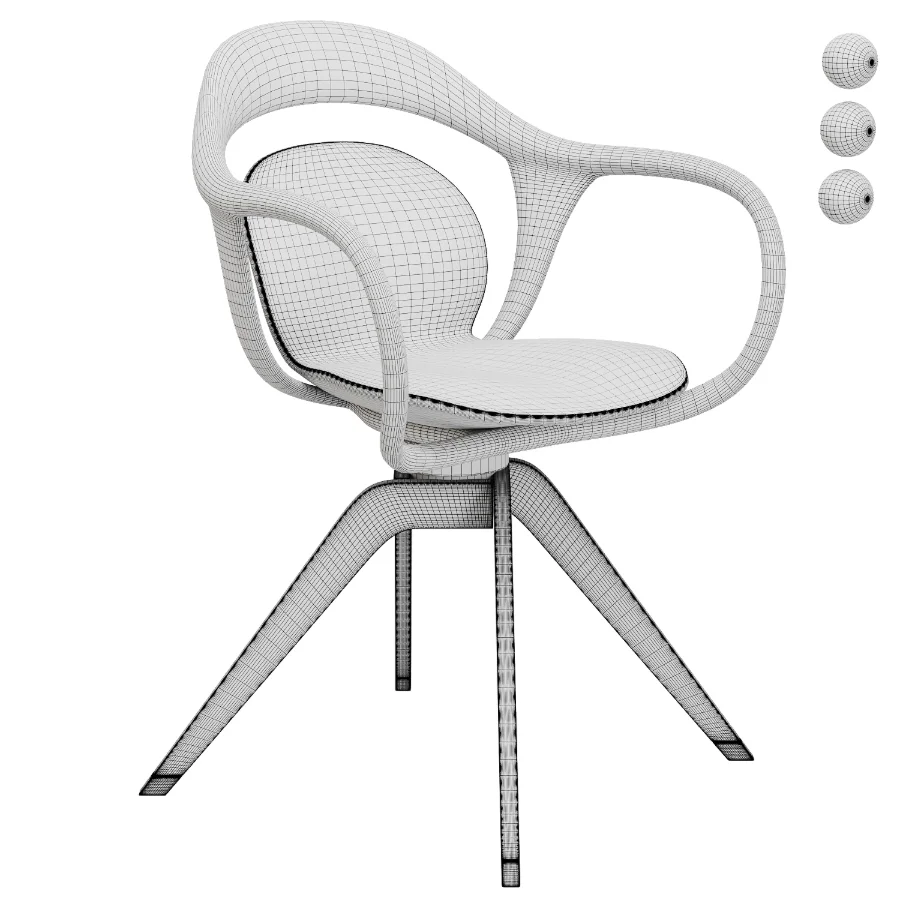 Norah Swivel Armchair Image 4