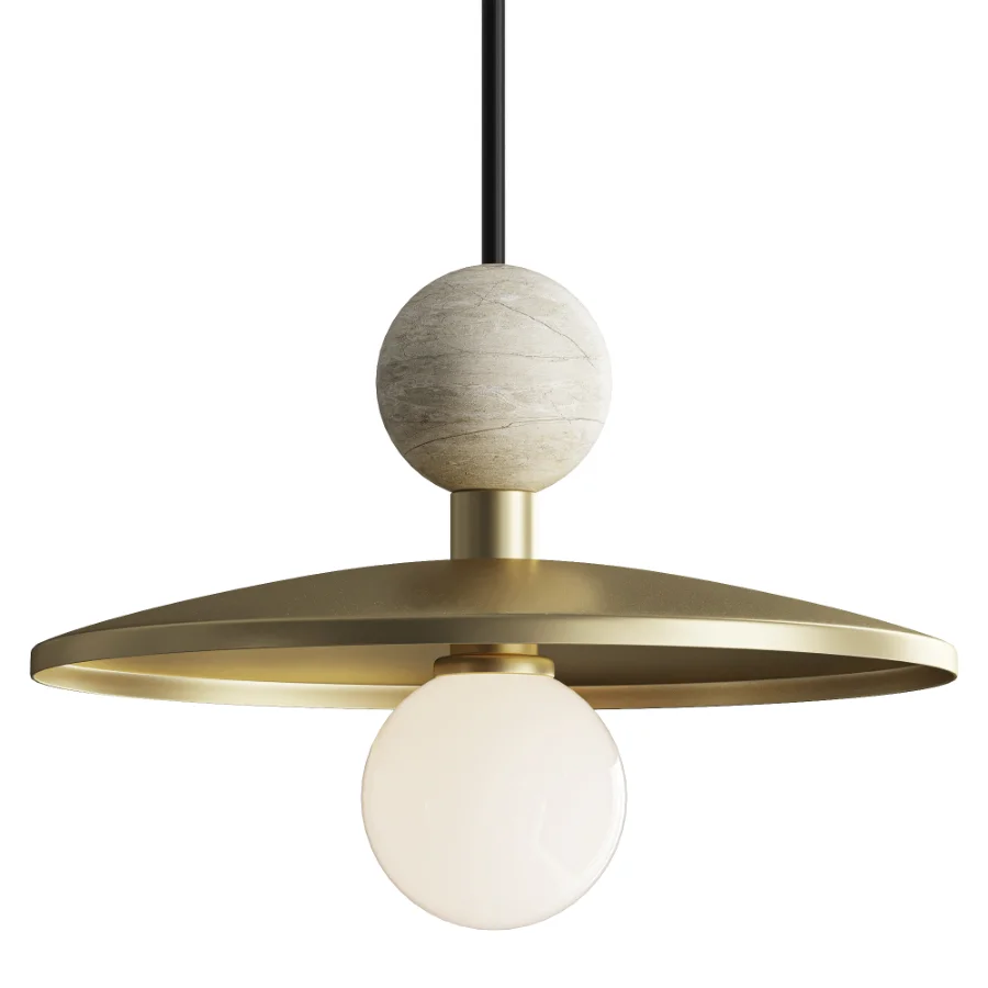 Brass pendant light Image 1