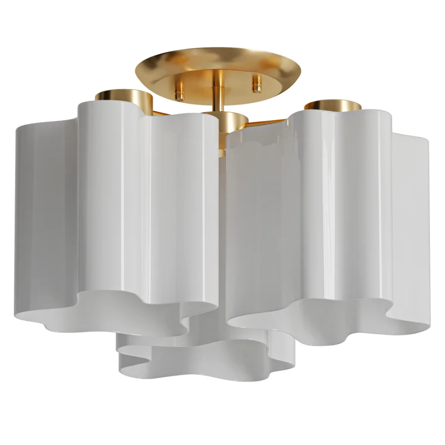 Lightstar Nubi 802033 01443 Ceiling Chandelier on a Rod Image 2