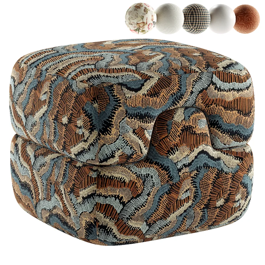 Mosaico Pouf Image 1