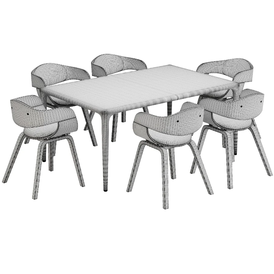 Dinning chair and table344 Image 5