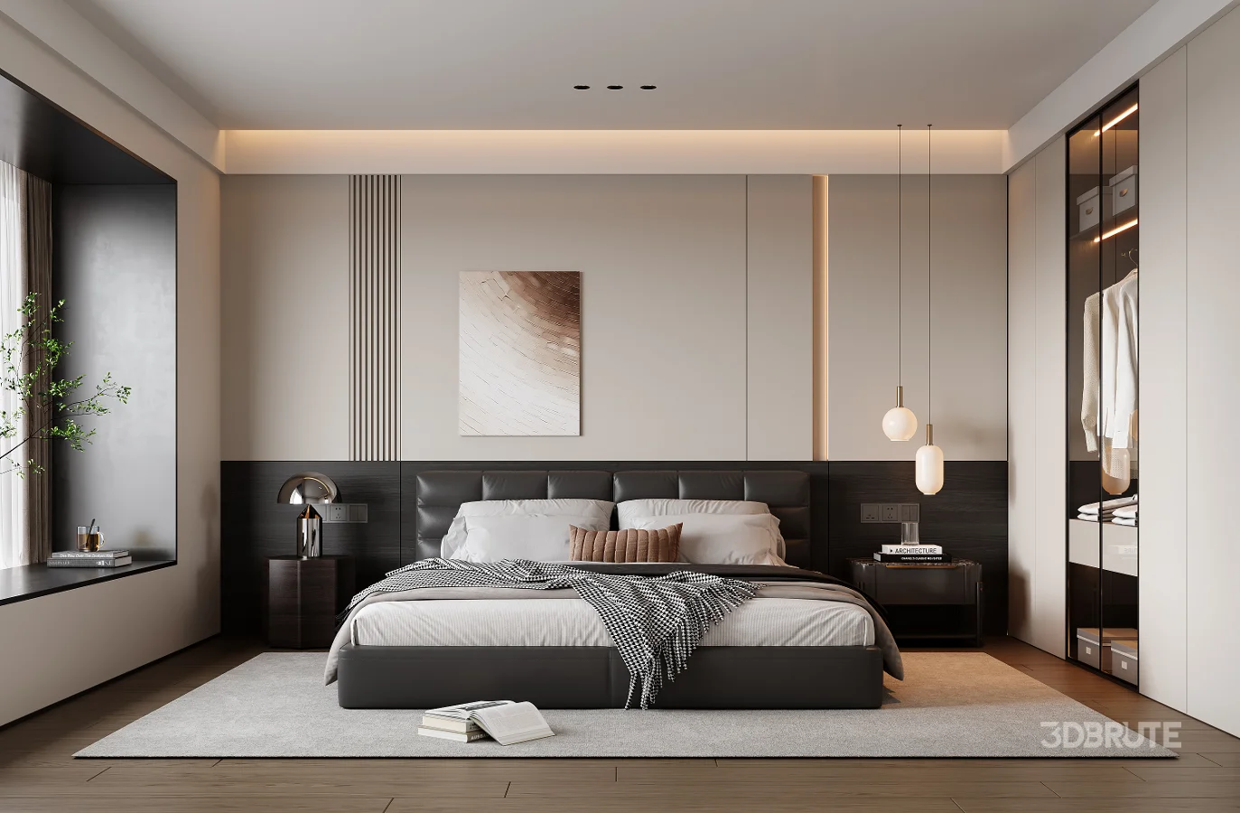 Modern bedroom Image 1