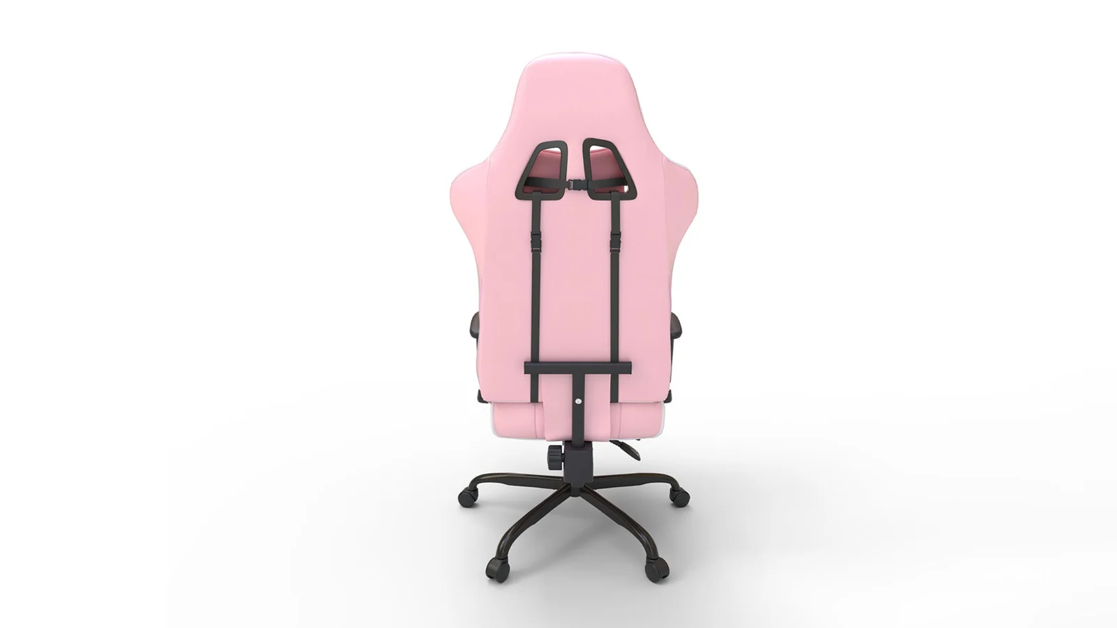 Gaming Chair with Massager Lumbar Support Image 6