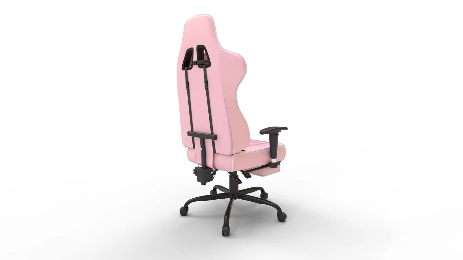 Gaming Chair with Massager Lumbar Support Image 4