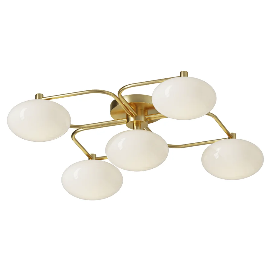 Glass Flush Mount Image 2