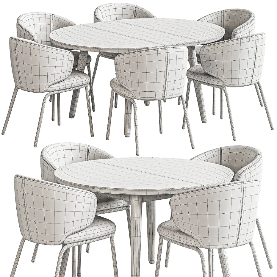 Campo Chair Fjord Dining Table Image 3