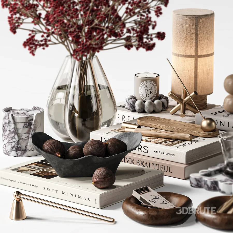 Tabletop Amber Decor Set30 Image 3