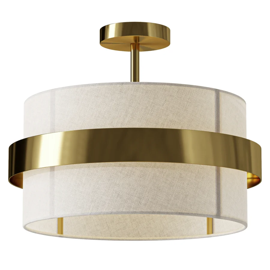 Freya Bride Fabric Ceiling Lamp Image 1