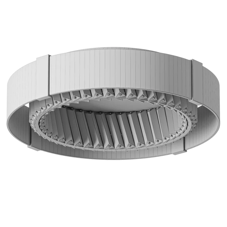 Mayfield Modern Dome Crystal Ceiling Light Image 3