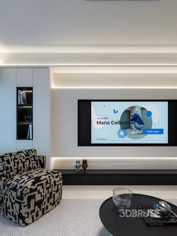 Modern living room dining room Image 10