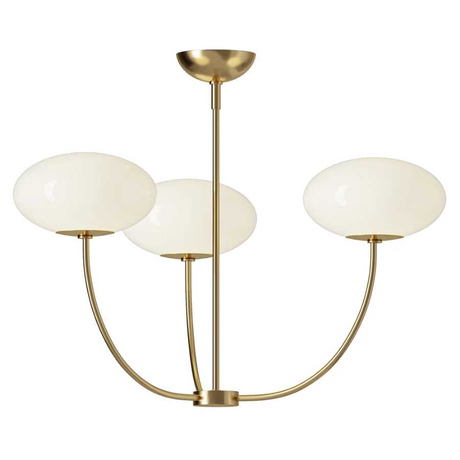 Talia 3 Light Round Chandelier Image 1