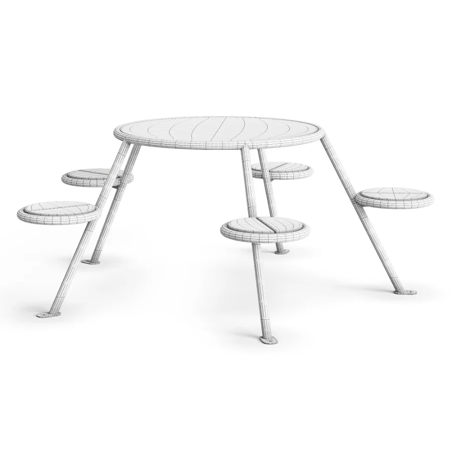Vestre BUZZ picnic table Image 7