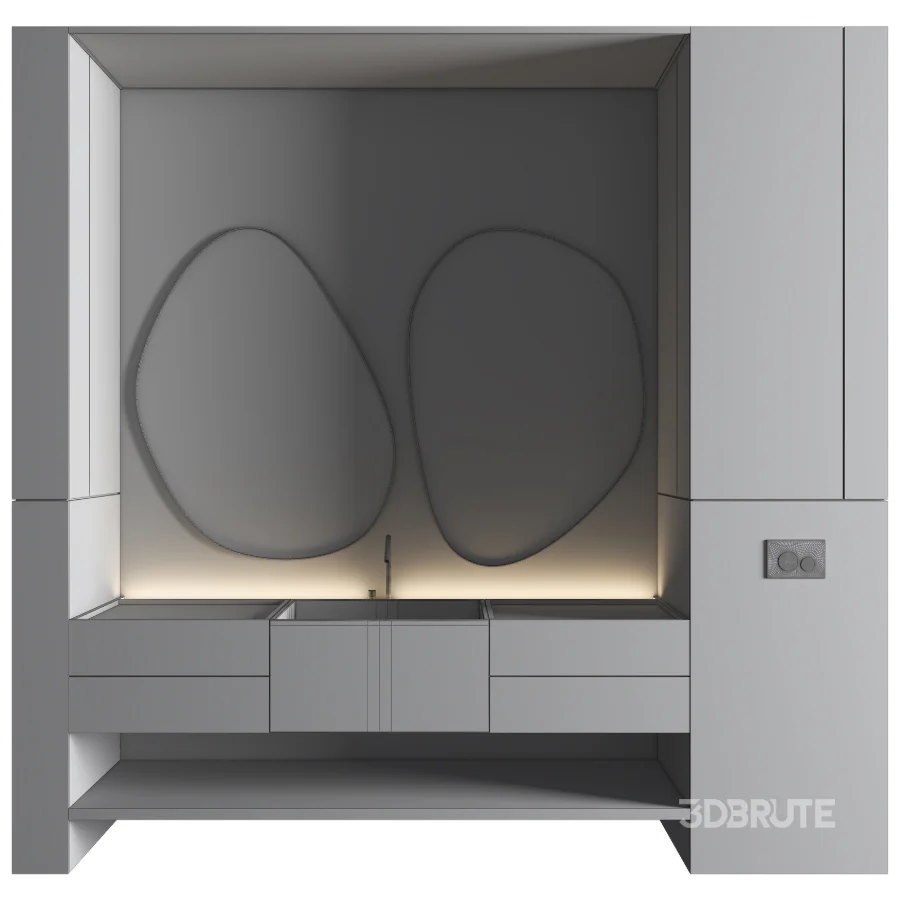 Bathroom Furniture Set 14 Image 3