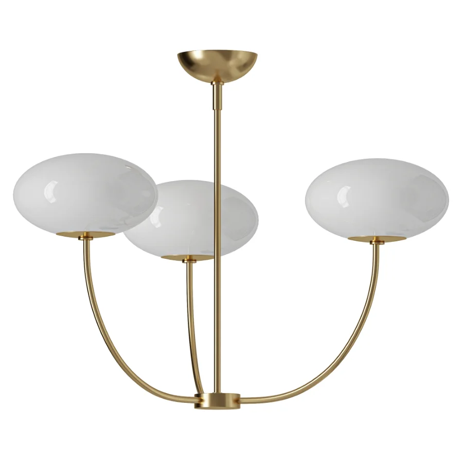 Talia 3 Light Round Chandelier Image 2