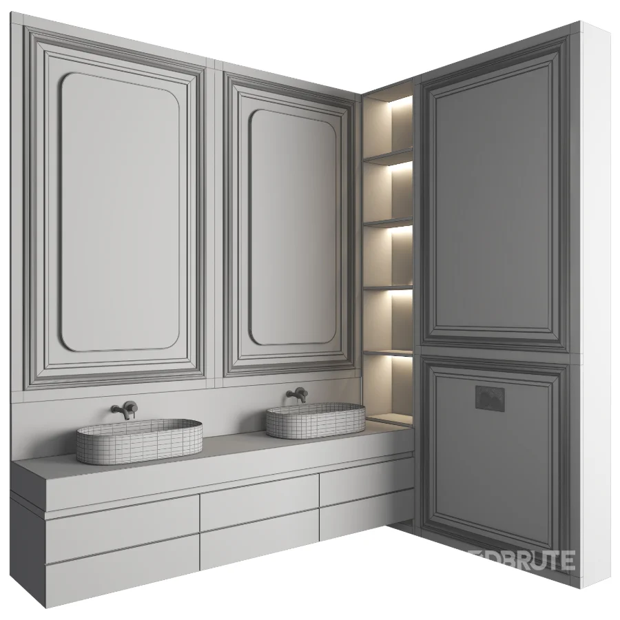 Bathroom Furniture Set 15 Image 2