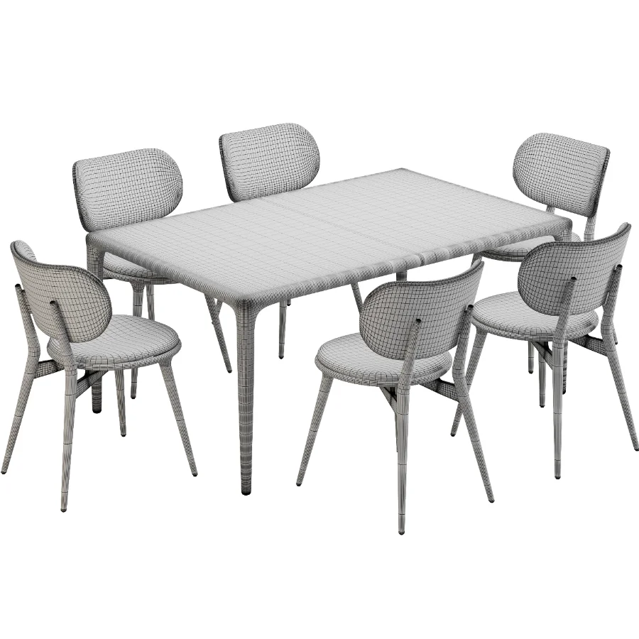 Dinning chair and table359 Image 8