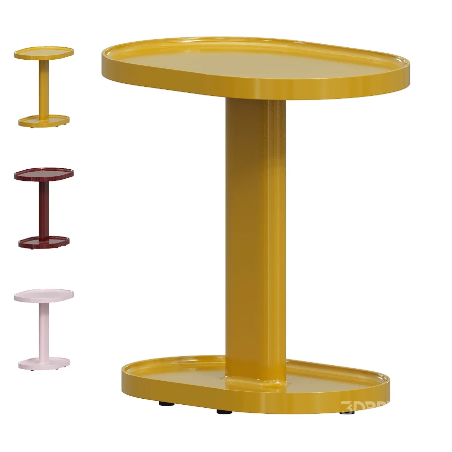 Orbit Glossy Side Table Image 3