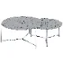 Trio Coffee Table in Ebony Oak - Thumbnail 1