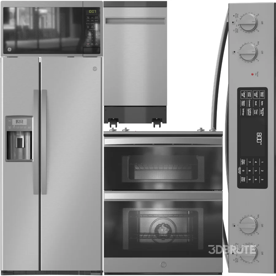 GE Appliance Collection 08 JSS86SPSS JES1097SMSS GSS23GSKSS GPT145SSLSS Image 1