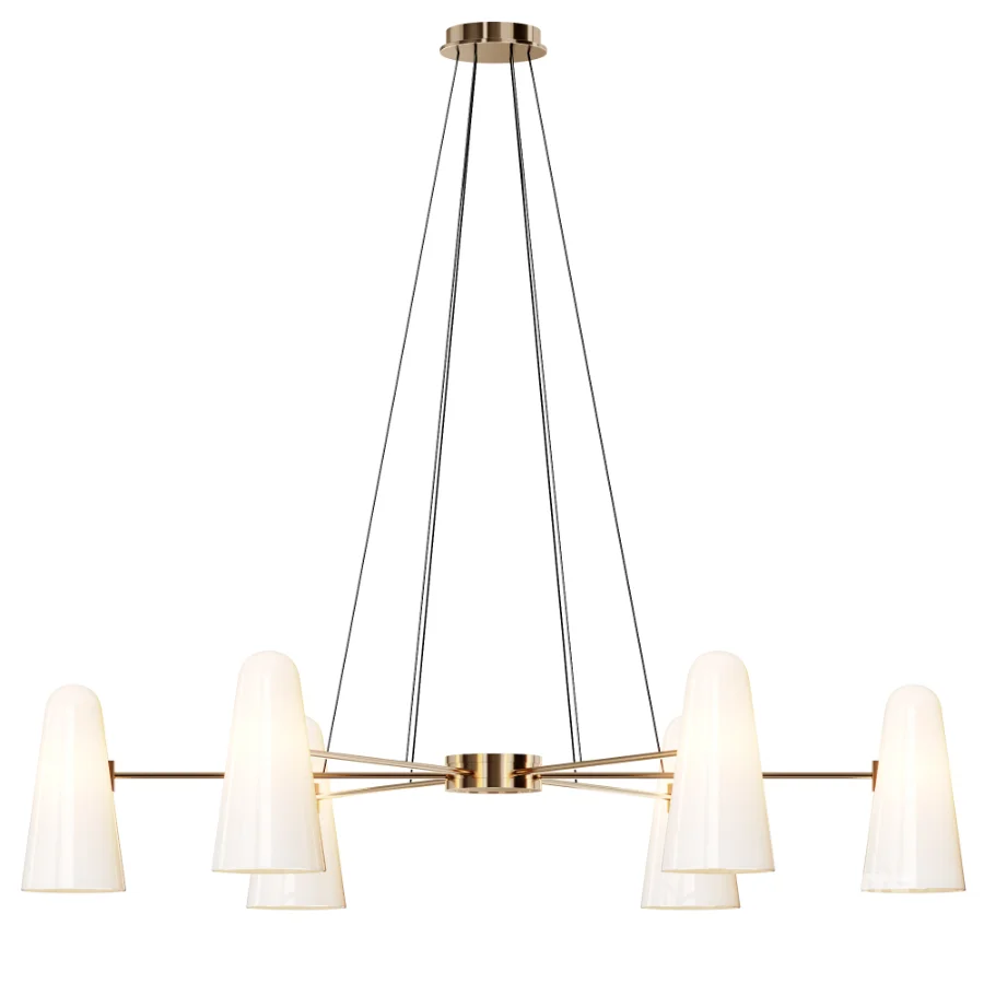 Bianco Chandelier 6 Lights Image 1