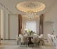 Eclectic villa living room and dining room interior - Thumbnail 3