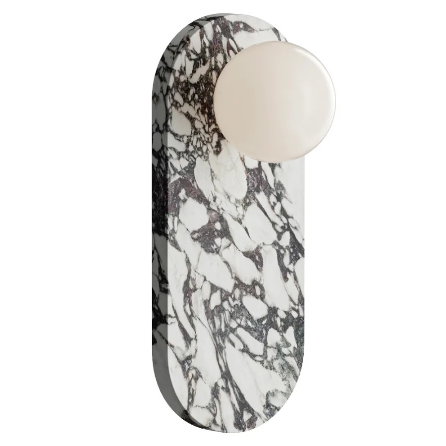 Modulo Marble Wall Lamp 1heads Image 1