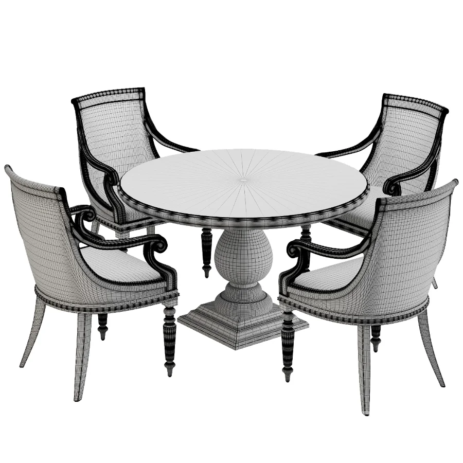 Dinning chair and table364 Image 2